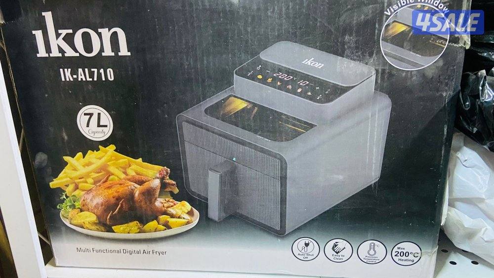 قلاية هوائية جديده وجهاز تنظيف و خبازه0