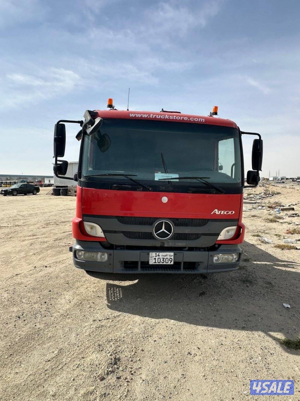 هاف لوري كرين  مرسيدس نصف شاحنه2