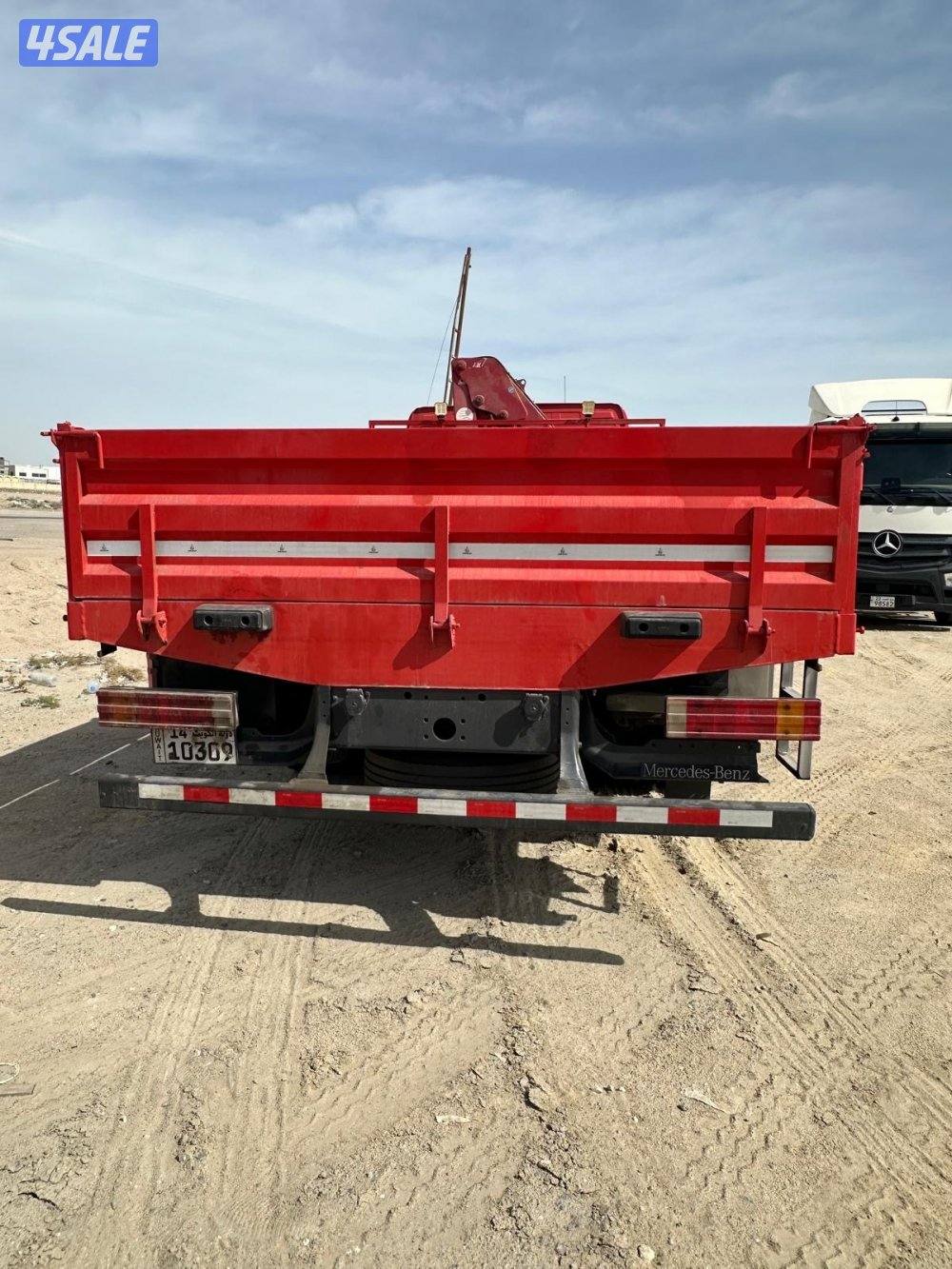 هاف لوري كرين  مرسيدس نصف شاحنه5