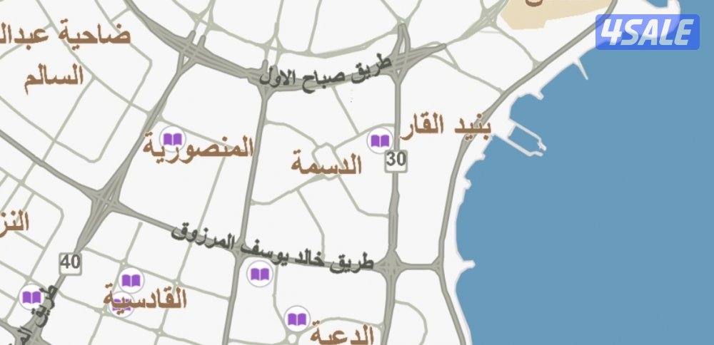 للبيع بيت في الدسمة ق3 مدخل مخرج سهل قرب الخدمات0