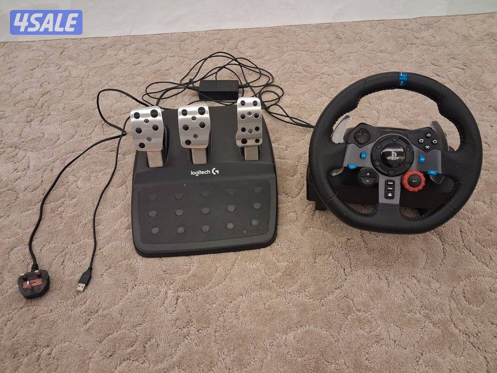 لوجيتك G29 + دواسات – حالة ممتازة3