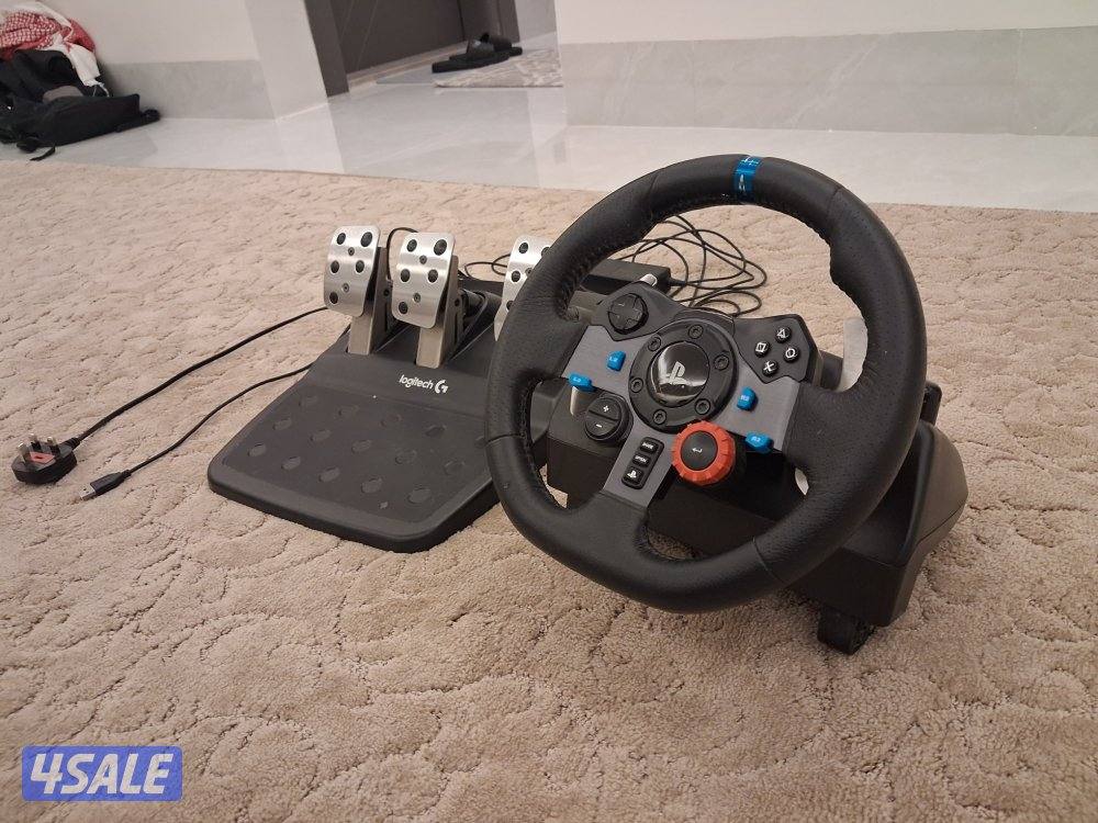 لوجيتك G29 + دواسات – حالة ممتازة4