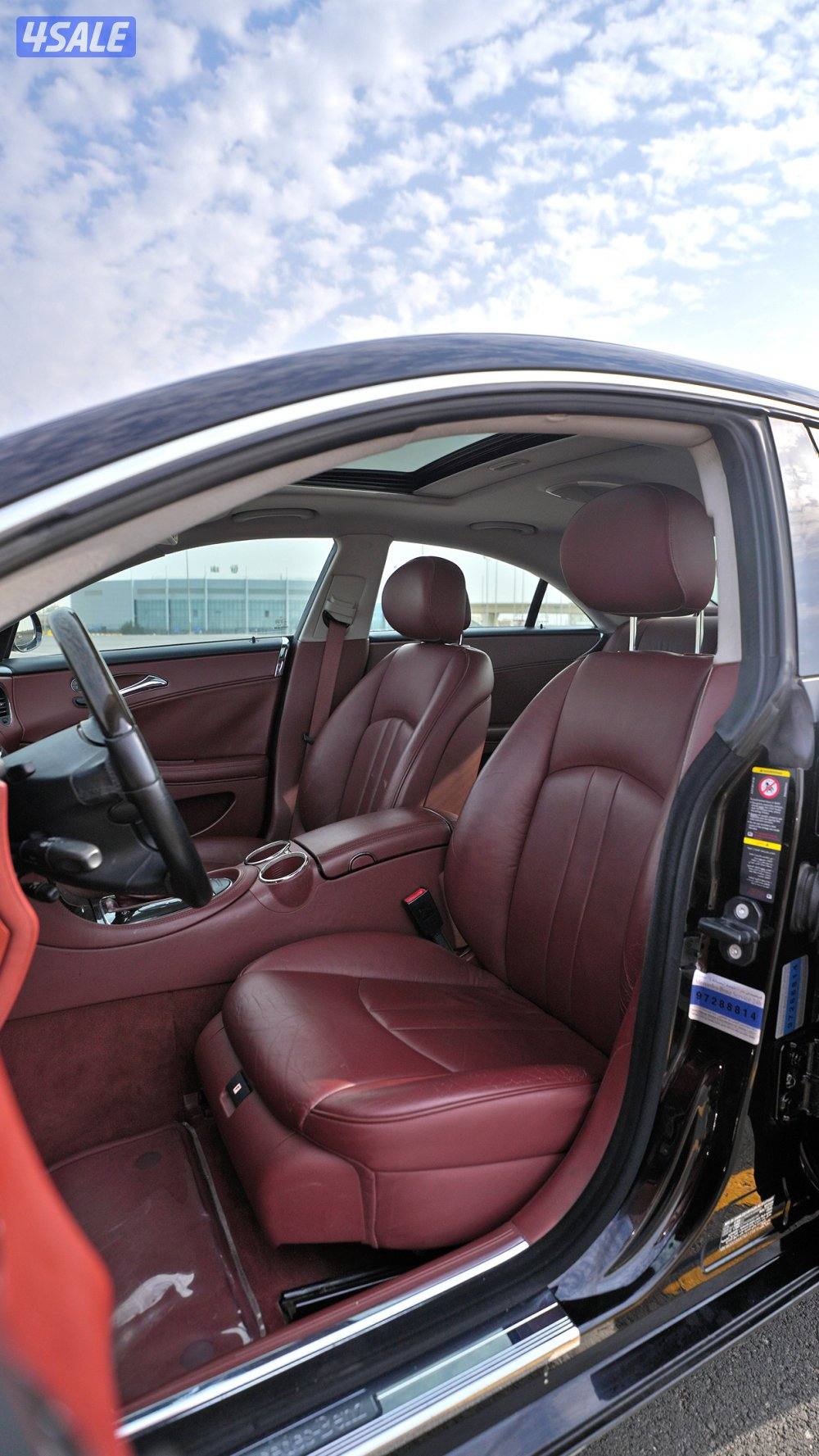 مرسيدس سي أل اس 350 موديل 2008 ماشي 83km9