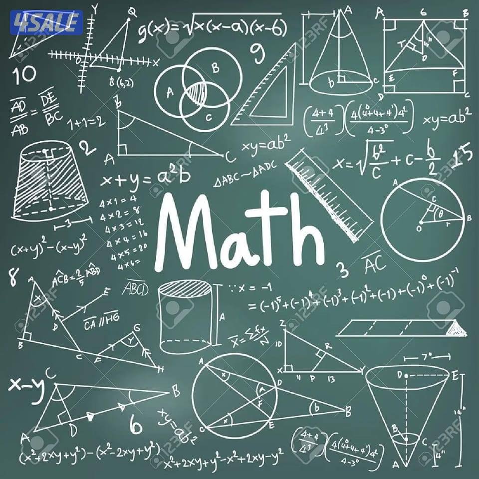 مدرس رياضيات واحصاء ( متوسط - ثانوي - تطبيقي - جامعه )1