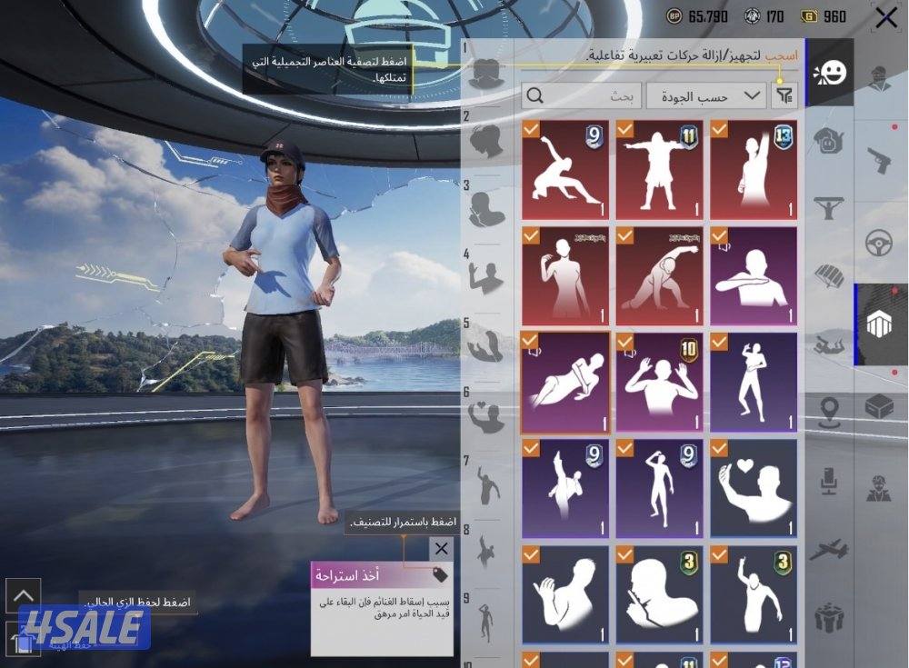 حساب ببجي فيه بس نوادر قديم من سيزن 2 كل شي موضح بالصور5