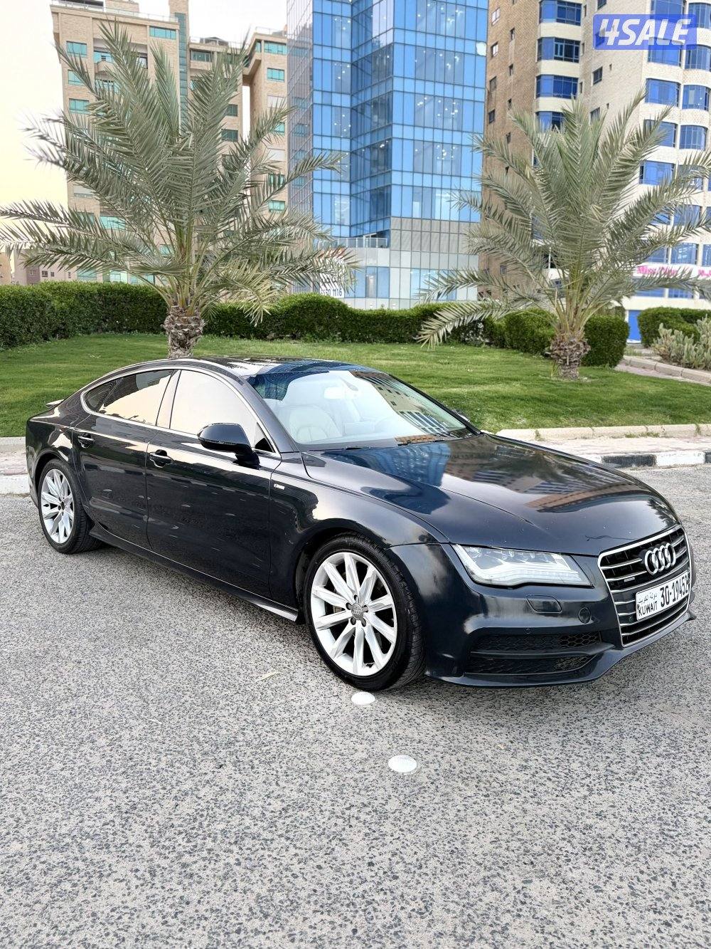 اودي A7 موديل 2014  صبغ وكالة كامل الموصفات عداد 160  شرط الفحص1