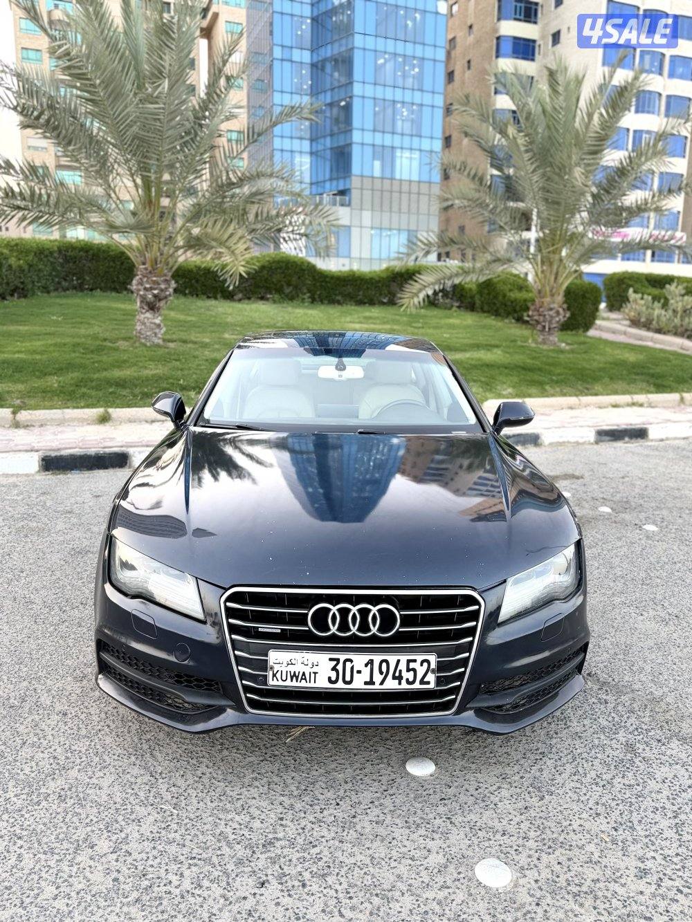 اودي A7 موديل 2014  صبغ وكالة كامل الموصفات عداد 160  شرط الفحص2