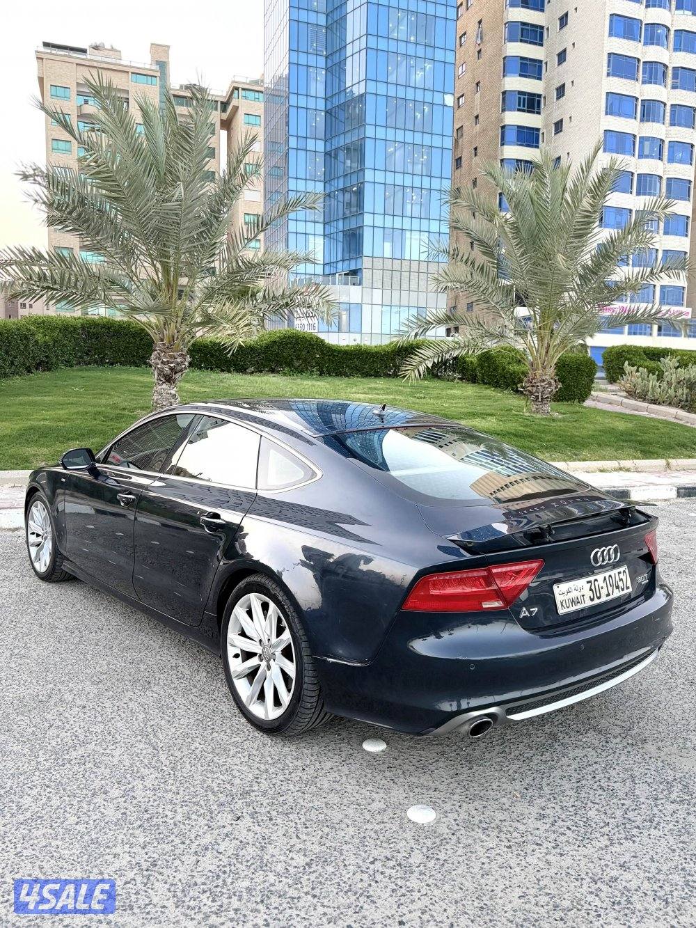 اودي A7 موديل 2014  صبغ وكالة كامل الموصفات عداد 160  شرط الفحص3