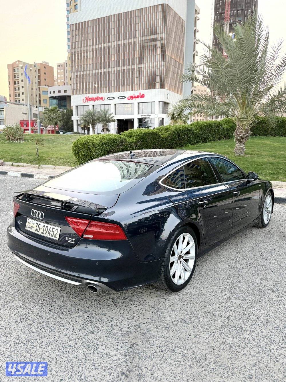 اودي A7 موديل 2014  صبغ وكالة كامل الموصفات عداد 160  شرط الفحص4