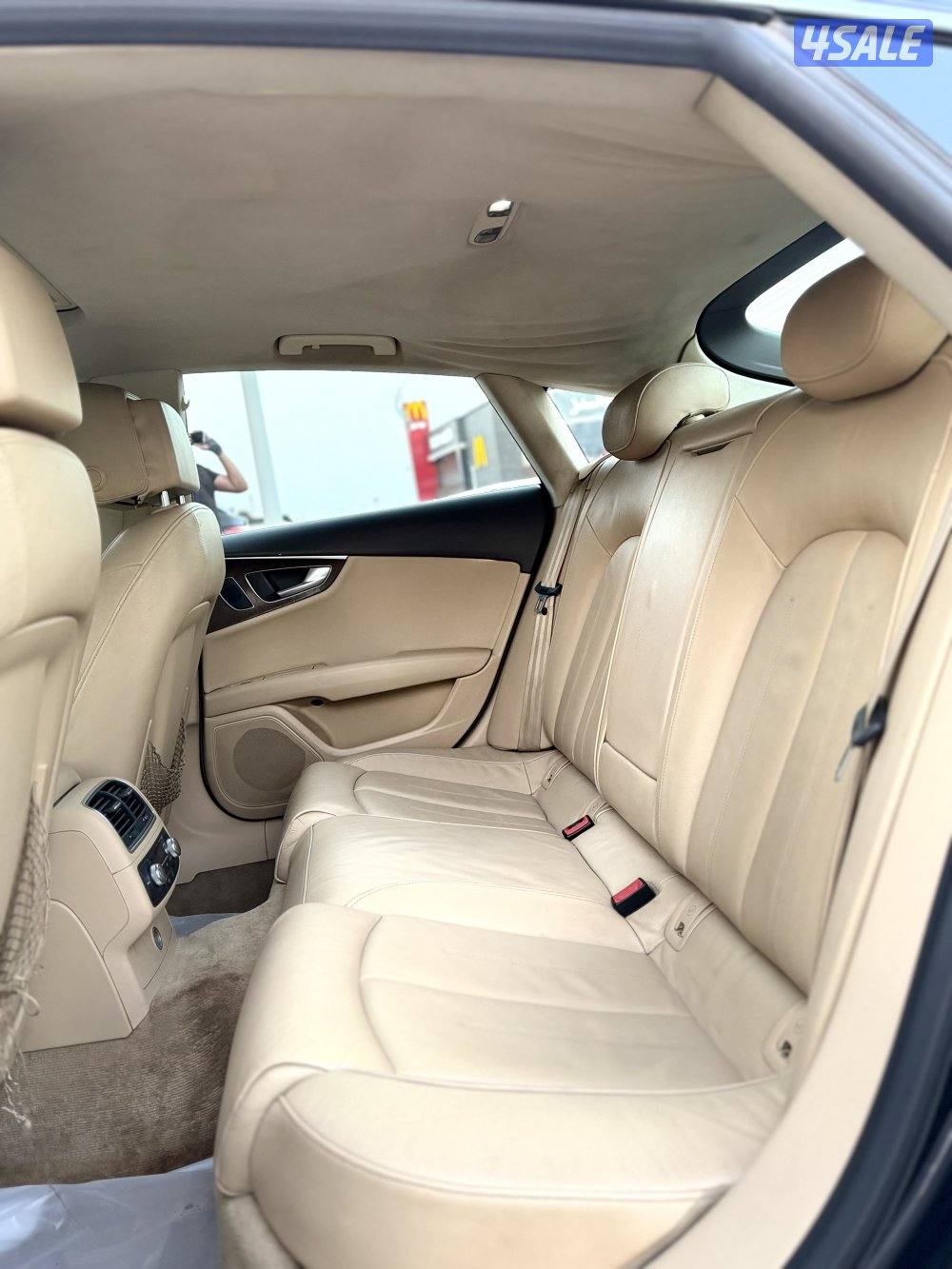 اودي A7 موديل 2014  صبغ وكالة كامل الموصفات عداد 160  شرط الفحص9