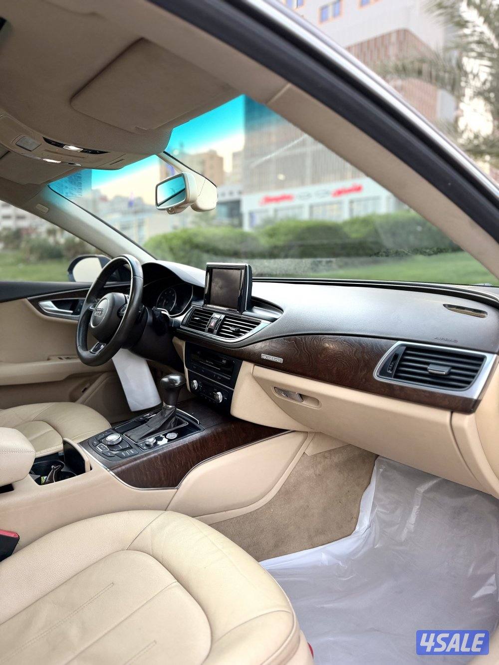 اودي A7 موديل 2014  صبغ وكالة كامل الموصفات عداد 160  شرط الفحص11