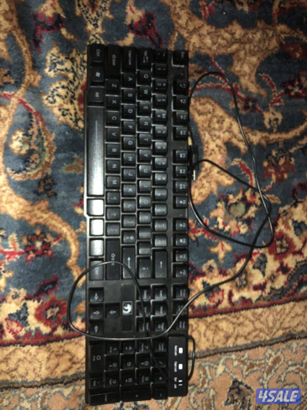كيبورد احترافي للبيع  أداء سريع ودقة عالية لكل الاغراض0