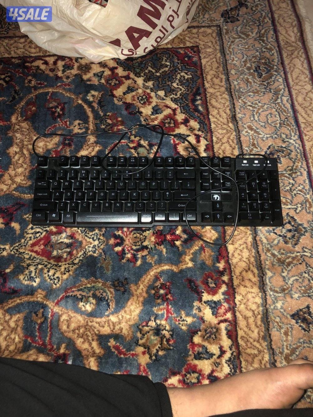 كيبورد احترافي للبيع  أداء سريع ودقة عالية لكل الاغراض1