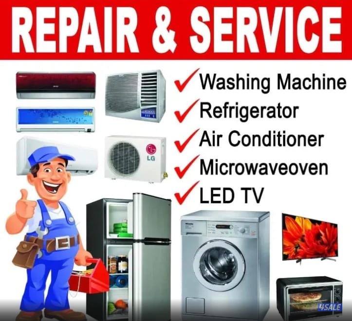 Repair Washing machine A/C and Centrol A/C Refrigerator dishwasher0