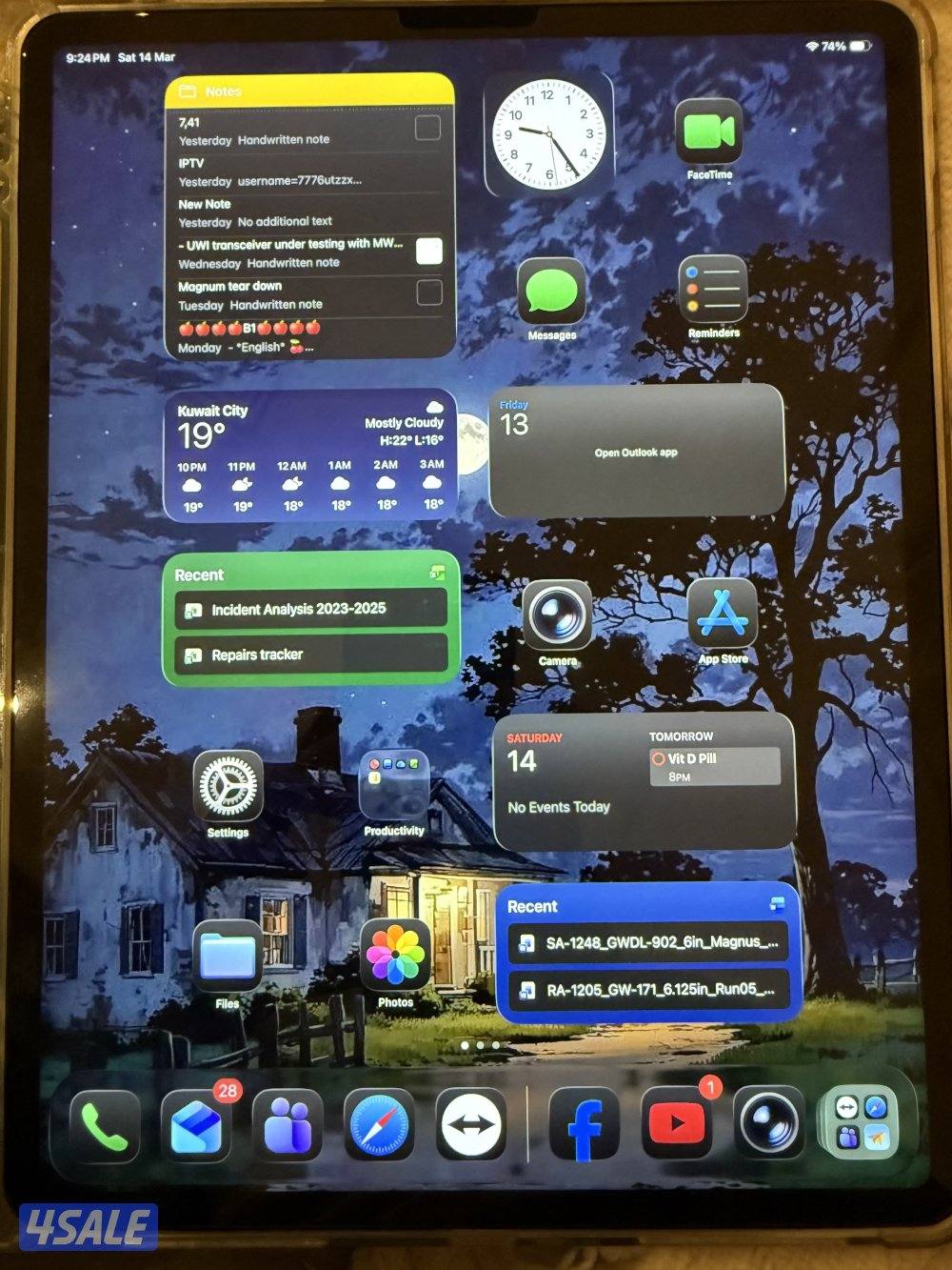 iPad Pro M2 12.9” 256 GB0