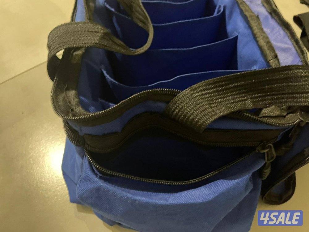 جنطة بكرات 3 مخازن خارجية وتكفي 6 بكرات2