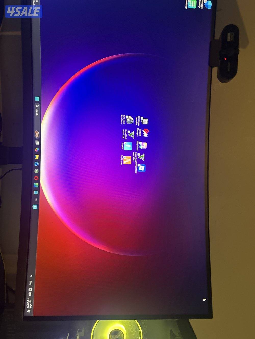 بيسي قيمنق مواصفات الجهاز 4060 i5 جيل 14400f مستعمل استعمال نضيف رامات3