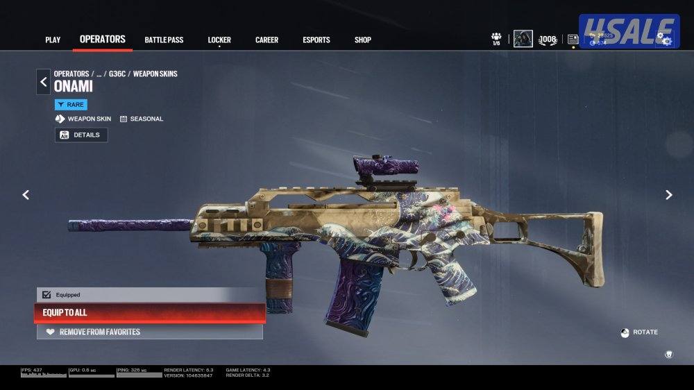 حساب رينبو نادر من 2016 ريمبو Rainbow six siege0