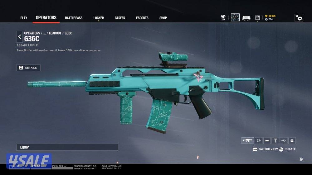 حساب رينبو نادر من 2016 ريمبو Rainbow six siege2