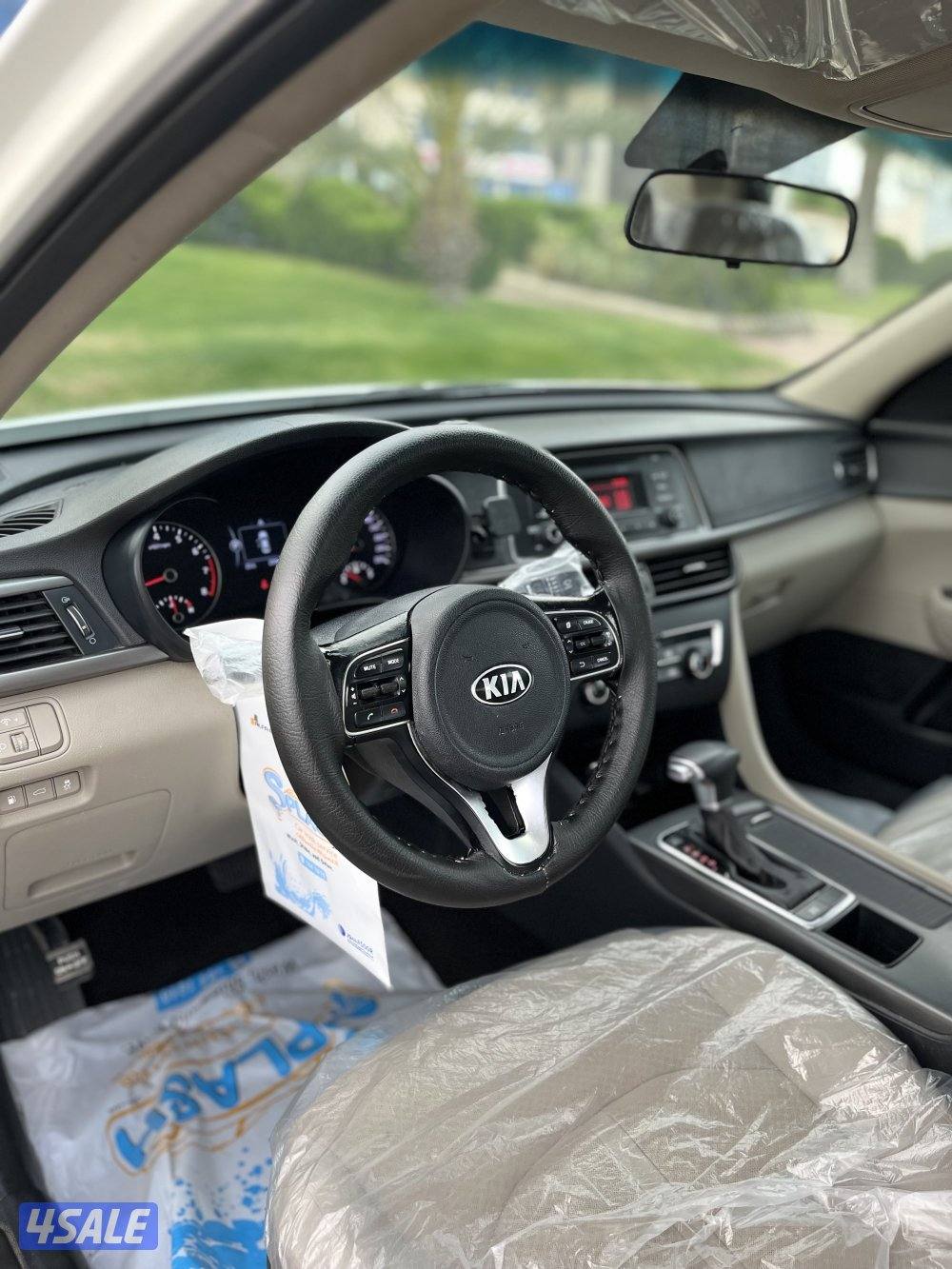 كيا اوبتيما موديل 2018 القصة الجديده صبغ وكالة 4 سلندر شرط الفحص7