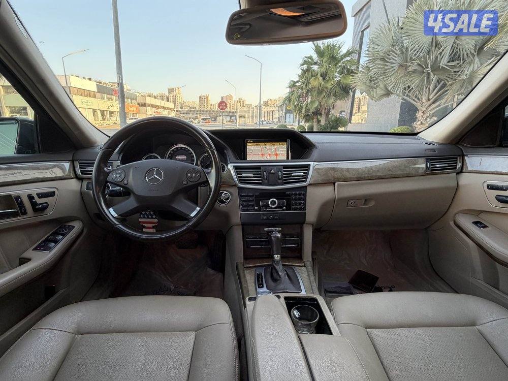 للبيع مرسيدس e250 موديل 2011 عداد 1909