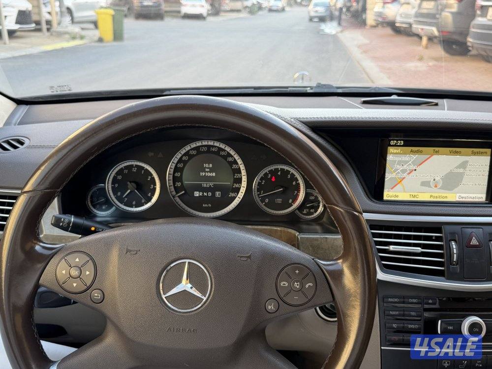 للبيع مرسيدس e250 موديل 2011 عداد 19013