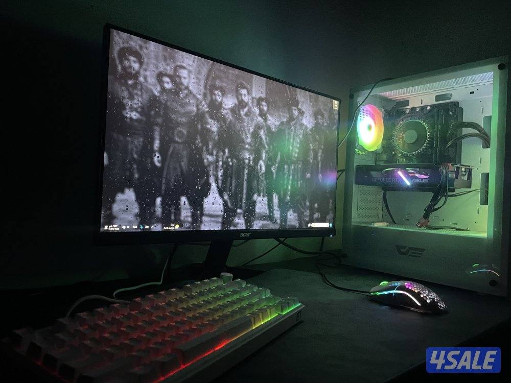 للبيع بي سي RTX 2060 بكامل ملحقاته1