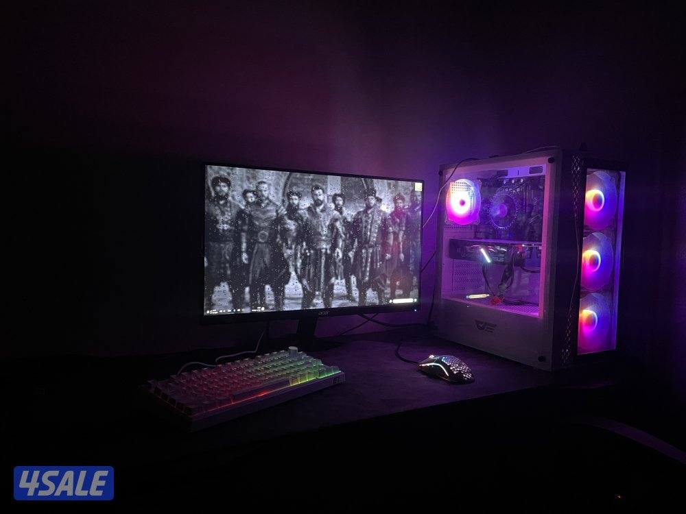 للبيع بي سي RTX 2060 بكامل ملحقاته2