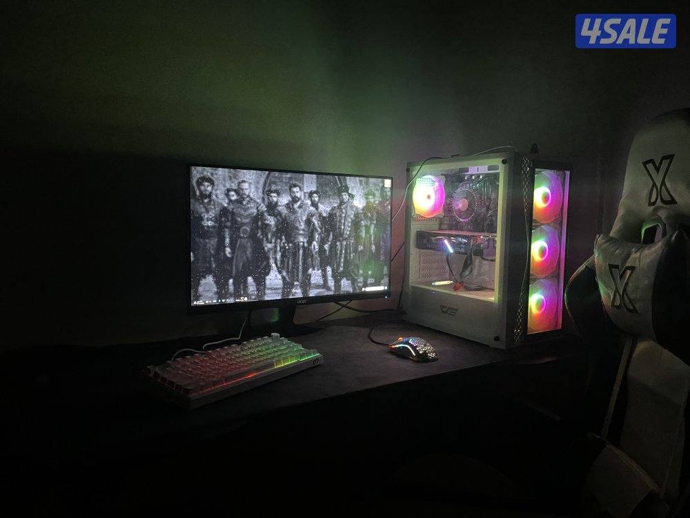 للبيع بي سي RTX 2060 بكامل ملحقاته3