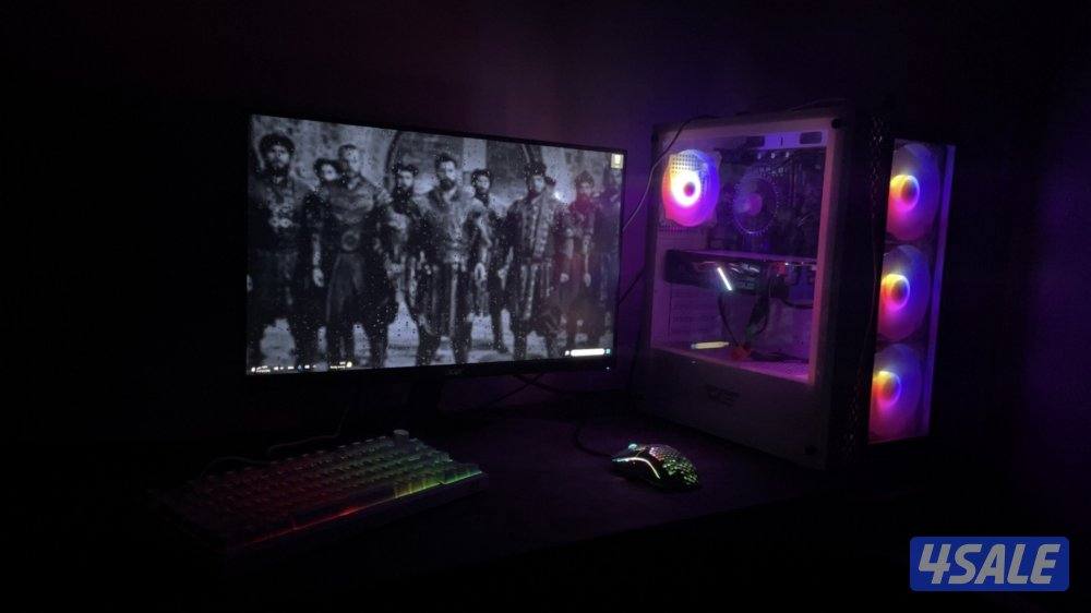 للبيع بي سي RTX 2060 بكامل ملحقاته4