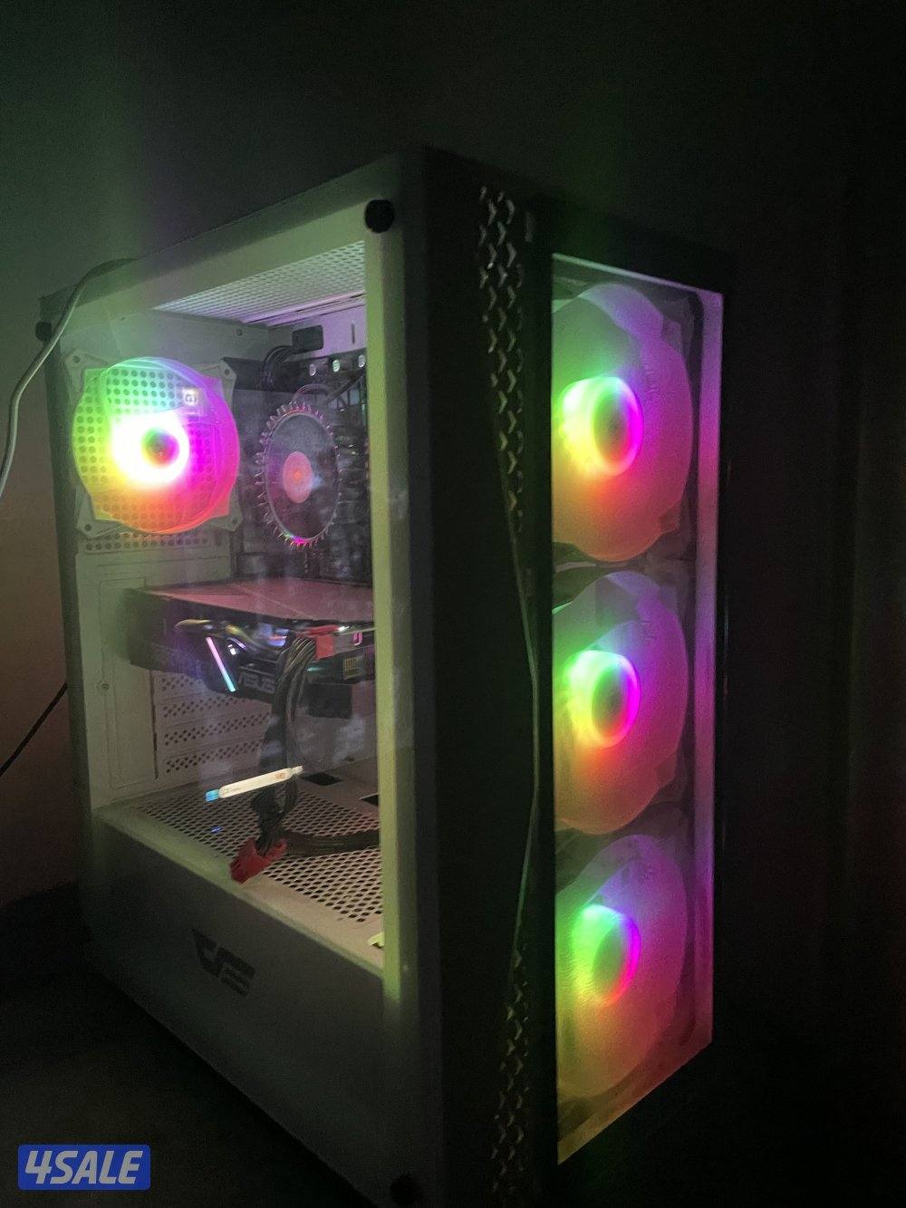 للبيع بي سي RTX 2060 بكامل ملحقاته5