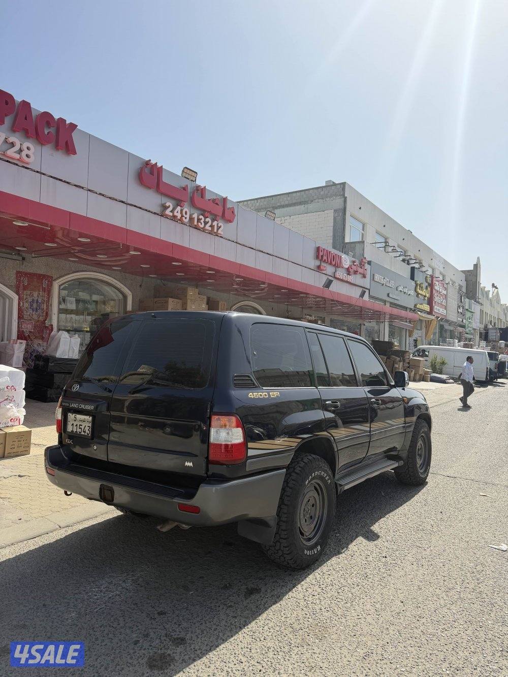 لاند موديل ٢٠٠٠ الموتر شغال شرط الفحص غير ومكينه عينك ميزانك1