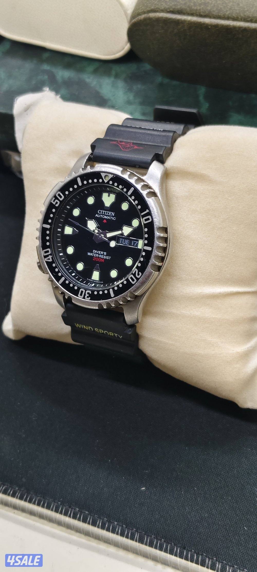 CITIZEN ProMaster Diver 200M Watch 42mm Automatic Day-Date Men's Black2