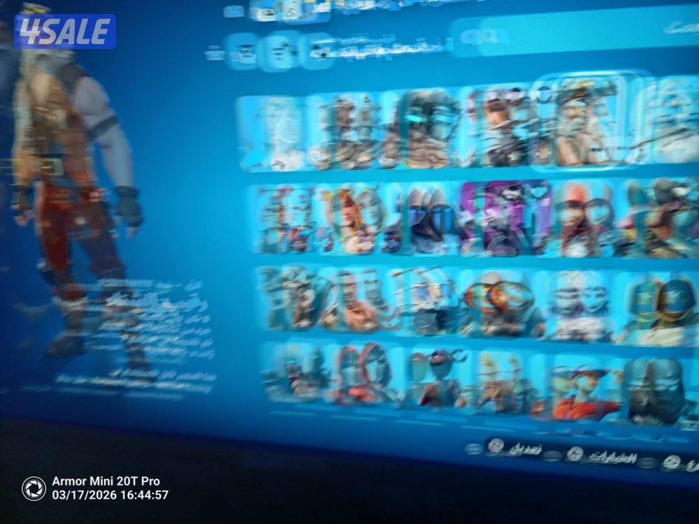 حساب فورتنايت وروكيت نادر جدا جدا بيعة سريعة 10kd ولاتفاصلني الوصف مهم3