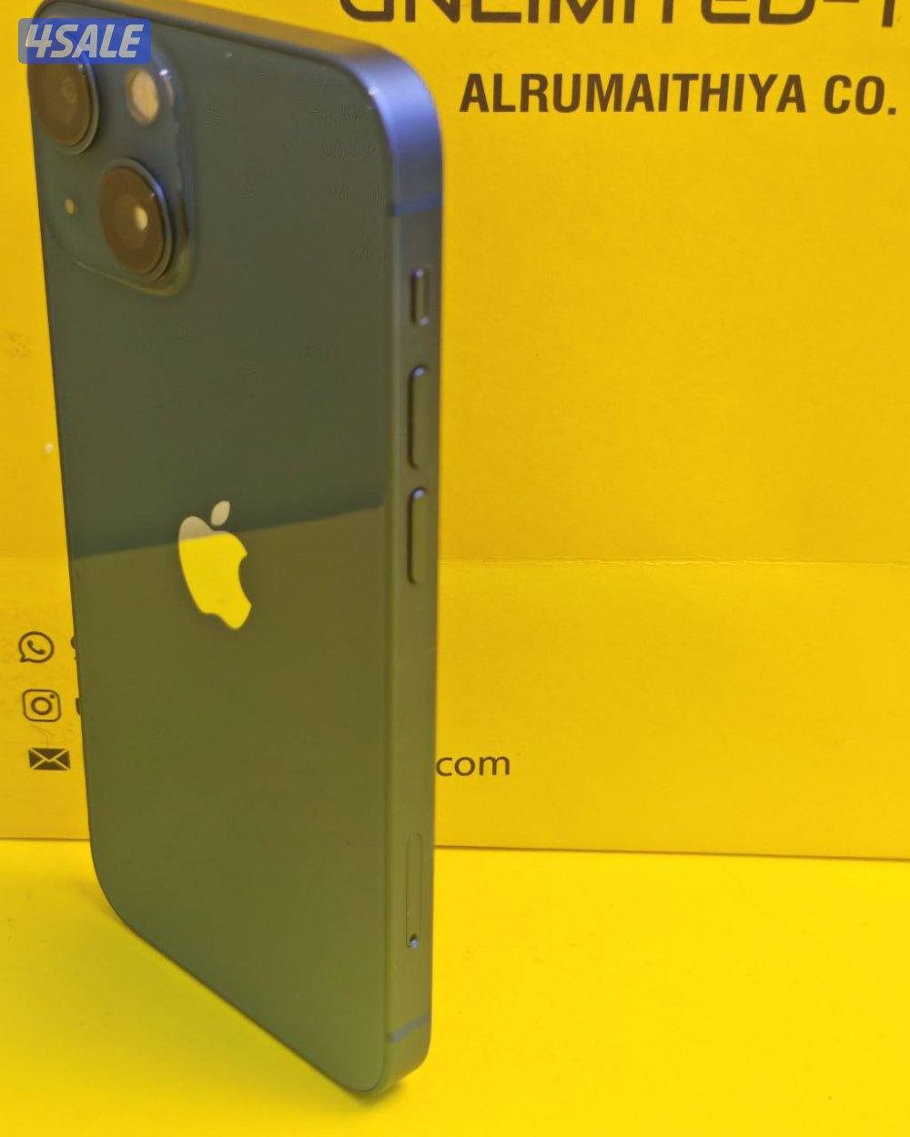 ايفون 13 ميني – 128 جيجا – أزرق – نسبة البطارية 74% – مستعمل نظيف2