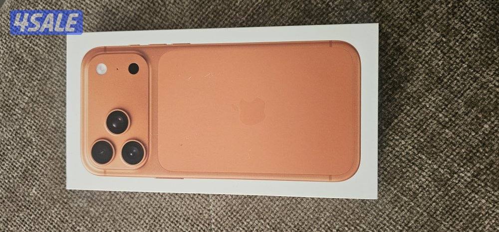 ايفون 17 برو ماكس جديد بالكرتون 512 جيجابايت اللون البرتقالي2