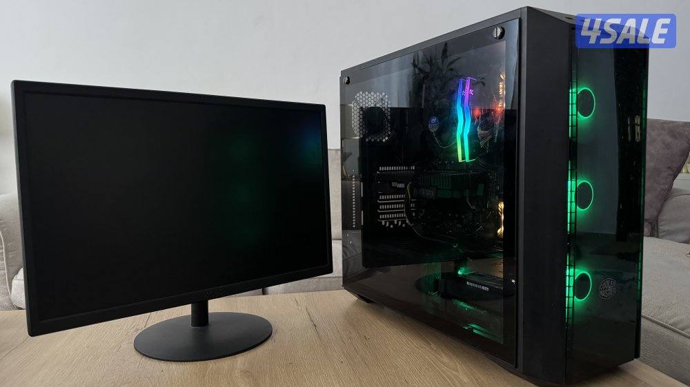 Gaming PC 1660 Ti - i5 - 48 GB RAM + Monitor Price in description0