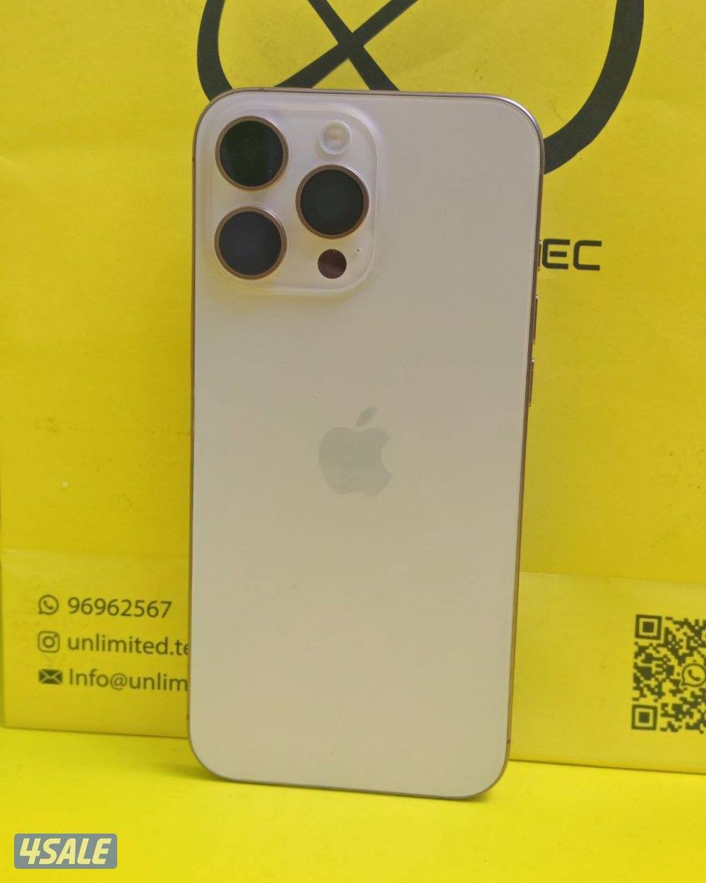 ايفون 16 برو ماكس 1 تيرا تيتانيوم صحراوي البطارية 91% – مستعمل كالجديد3