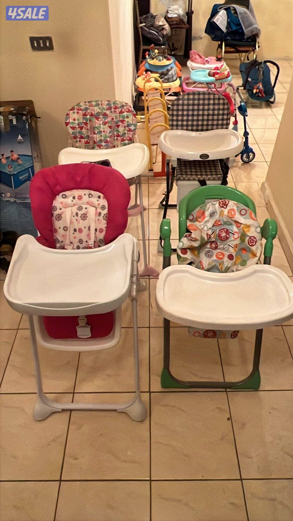 للبيع كراسي طعام للأطفال1
