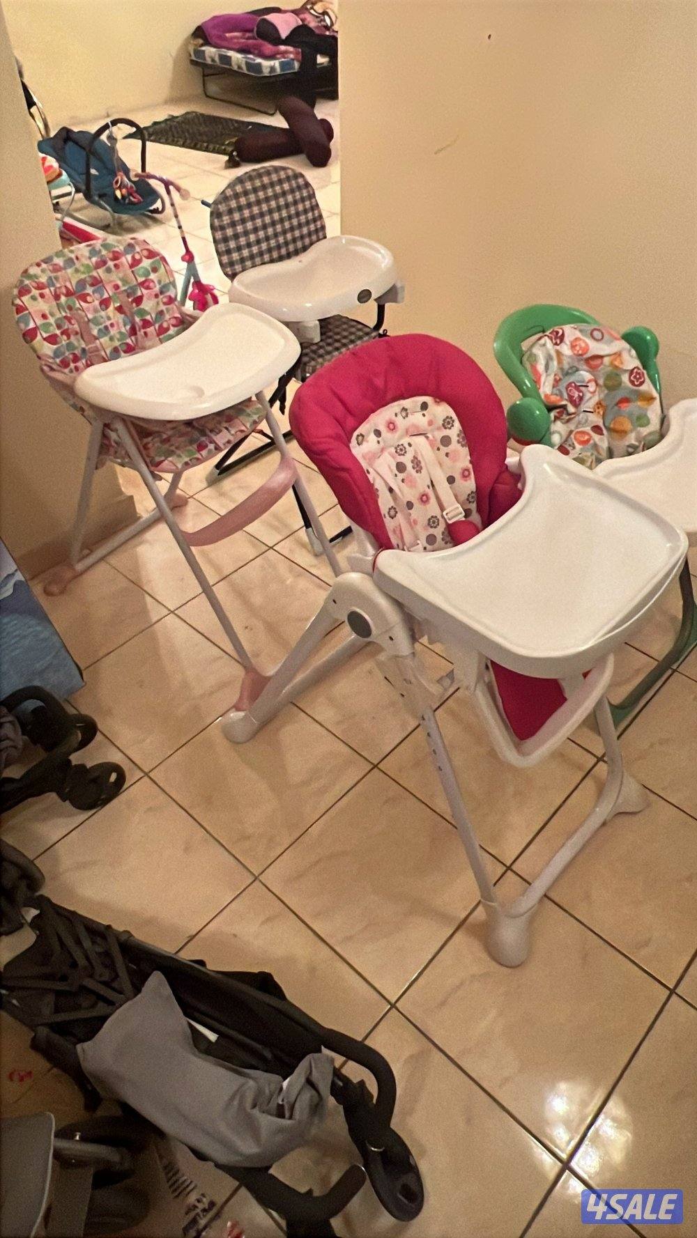 للبيع كراسي طعام للأطفال3