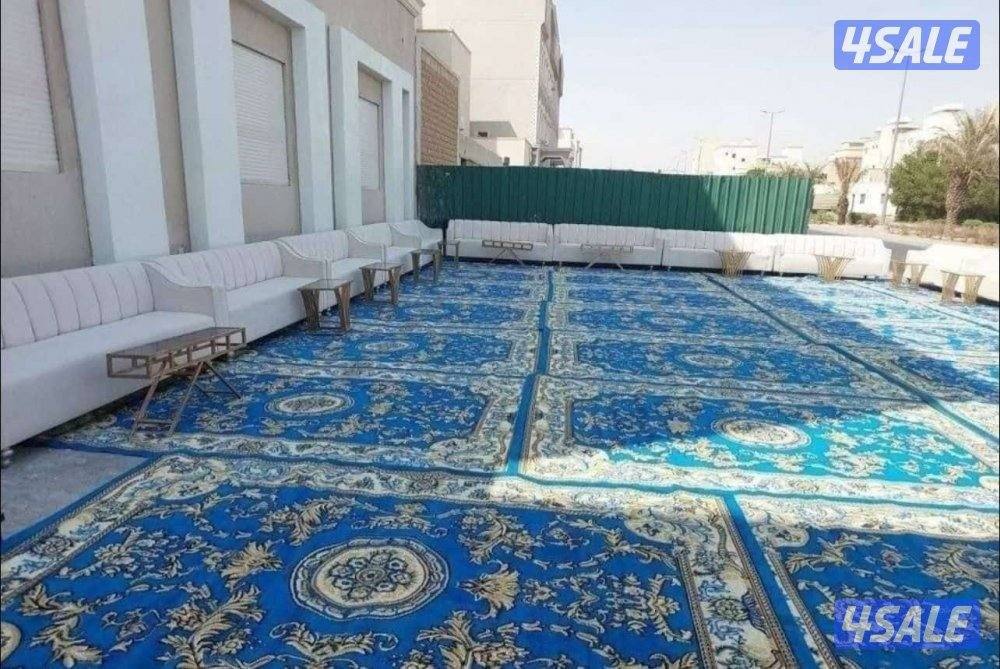 مكتب تجهيز حفلات تاجير كراسي وطاولات تاجير زينه عرس وخيم كنب امريكي كن1