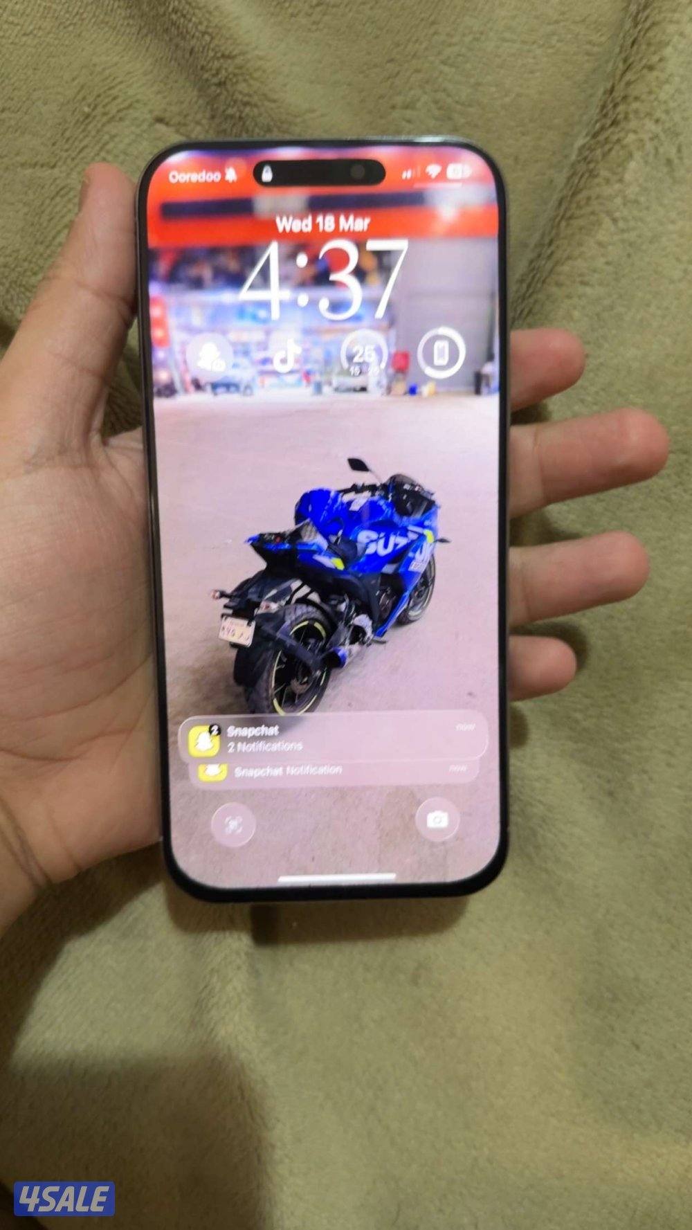 للبيع ايفون ١٦ برو ماكس ٥١٢ قيقا الجاهز نظيف فقط مبدل شاشه3