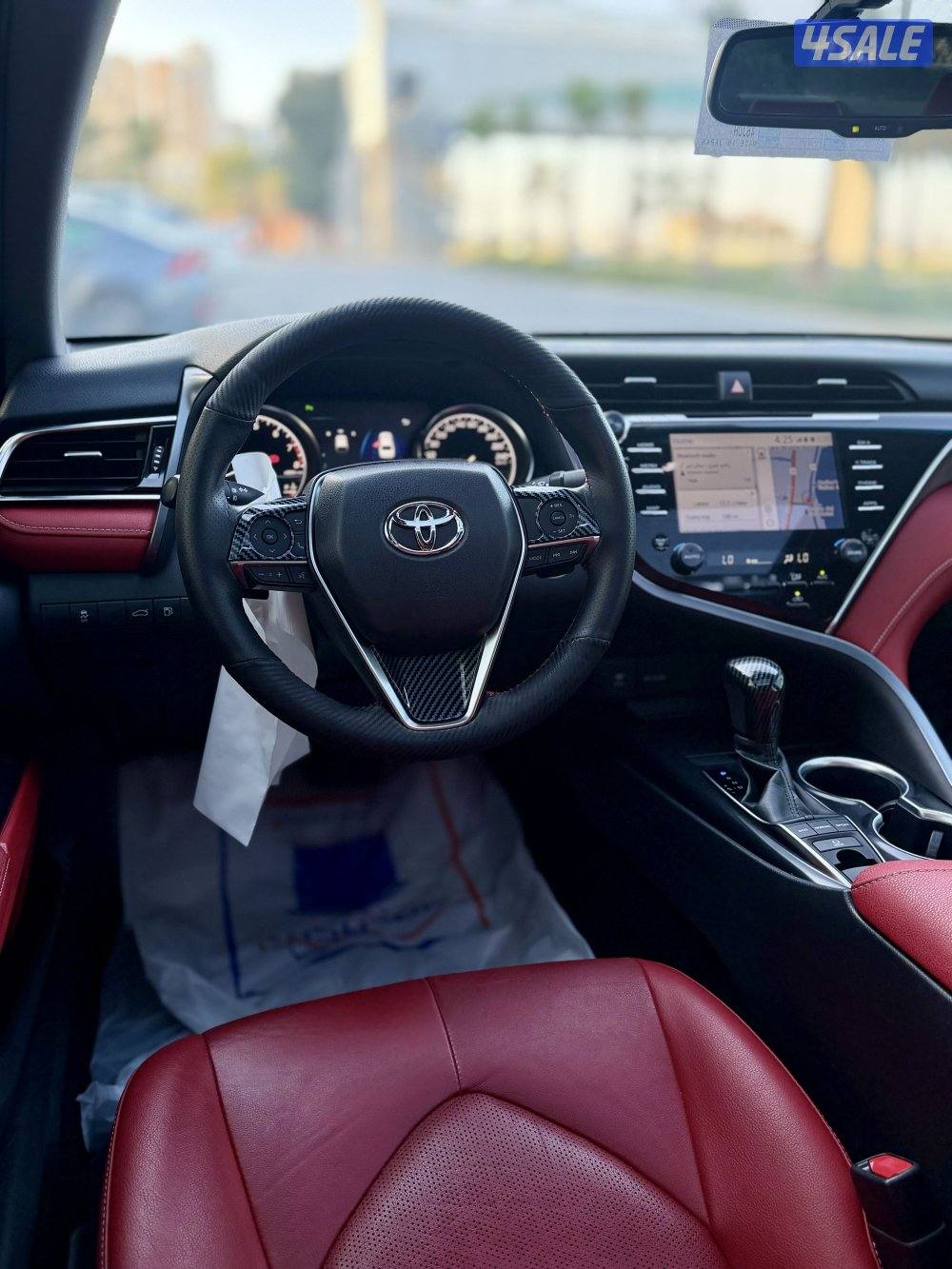 تويوتا CAMRY SE V6 موديل 2018 صبغ الوكالة  عداد 74 الف سيرفس منتظم7