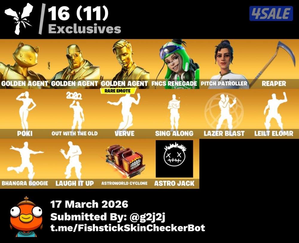 حساب فورت نايت10