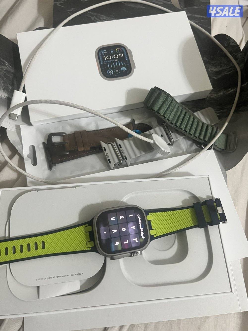 ساعه ابل الترا 2 اصليه شبه جديده نظيفه جدا جدا جدا جدا0