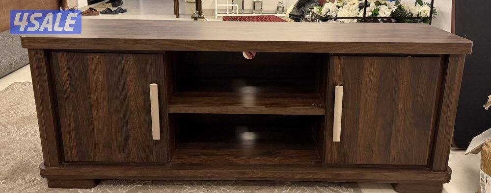 Wood Tv console1