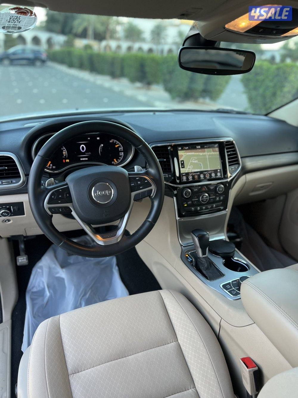 قراند شيروكي 2021 لاريدو دبل قير عداد 90 الف شرط الفحص وارد الوكاله4