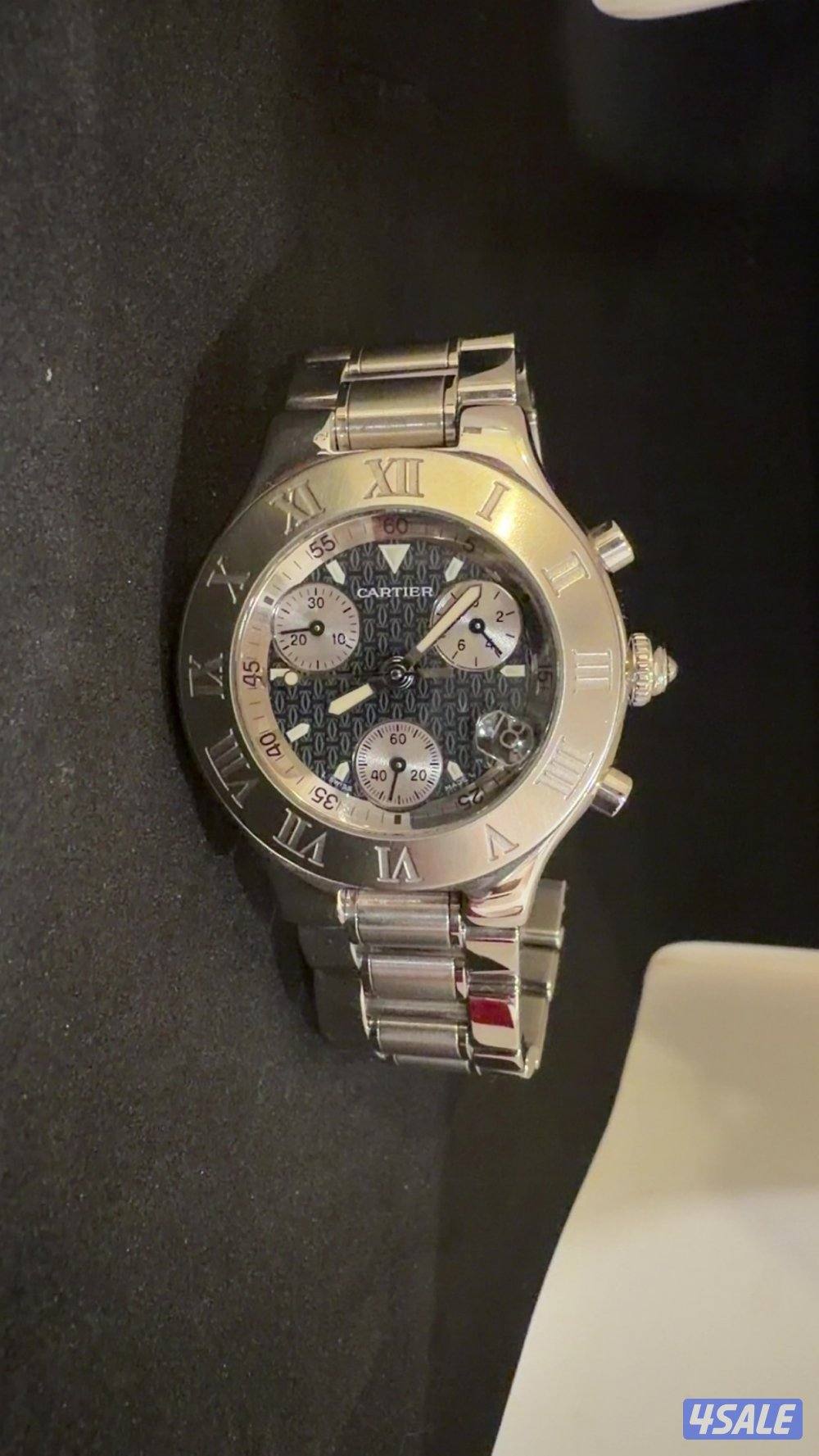 Cartier must chronograph 38”2