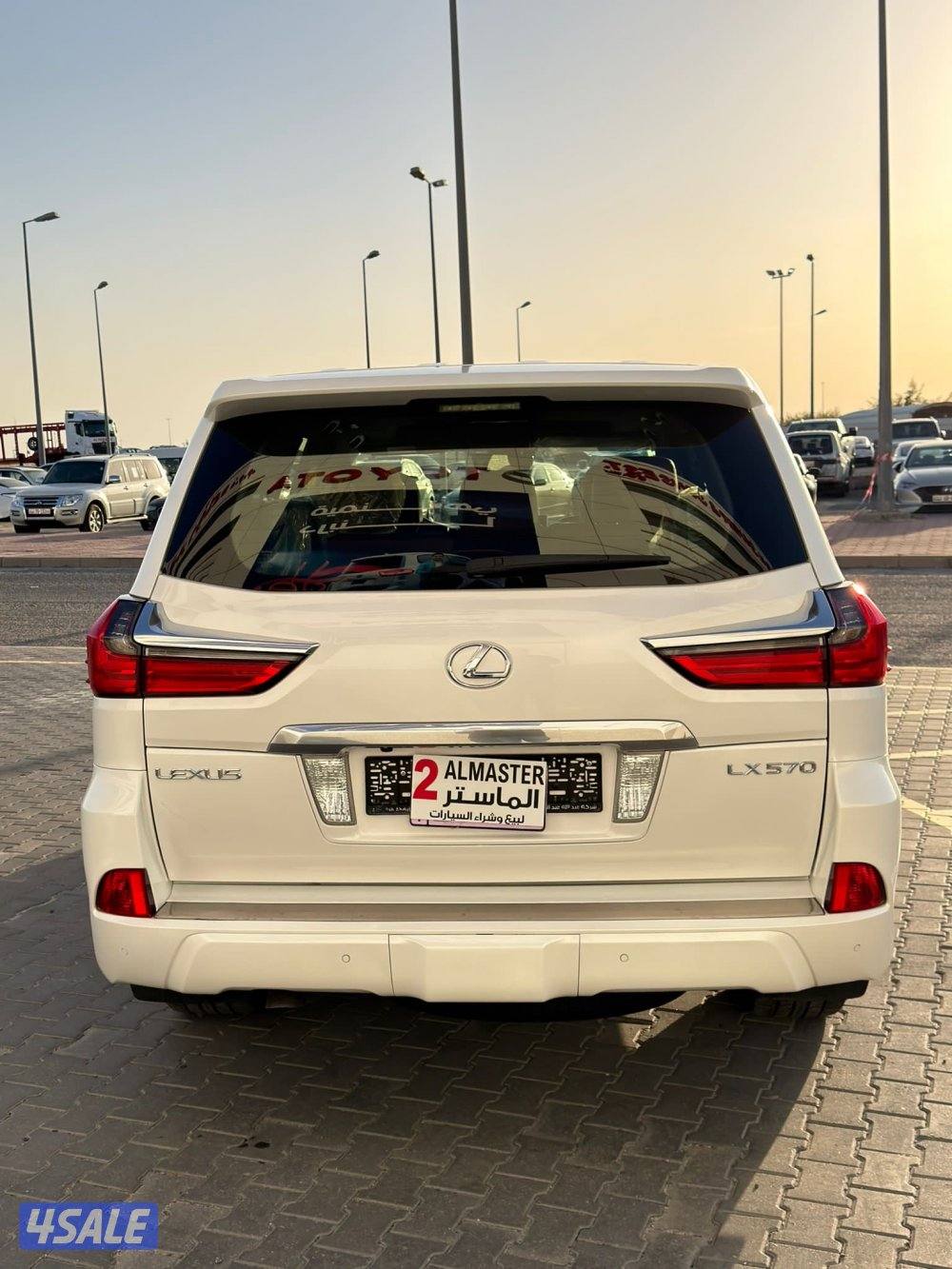 للبيع لكزس LX570 موديل 2016 صبغ الوكاله2