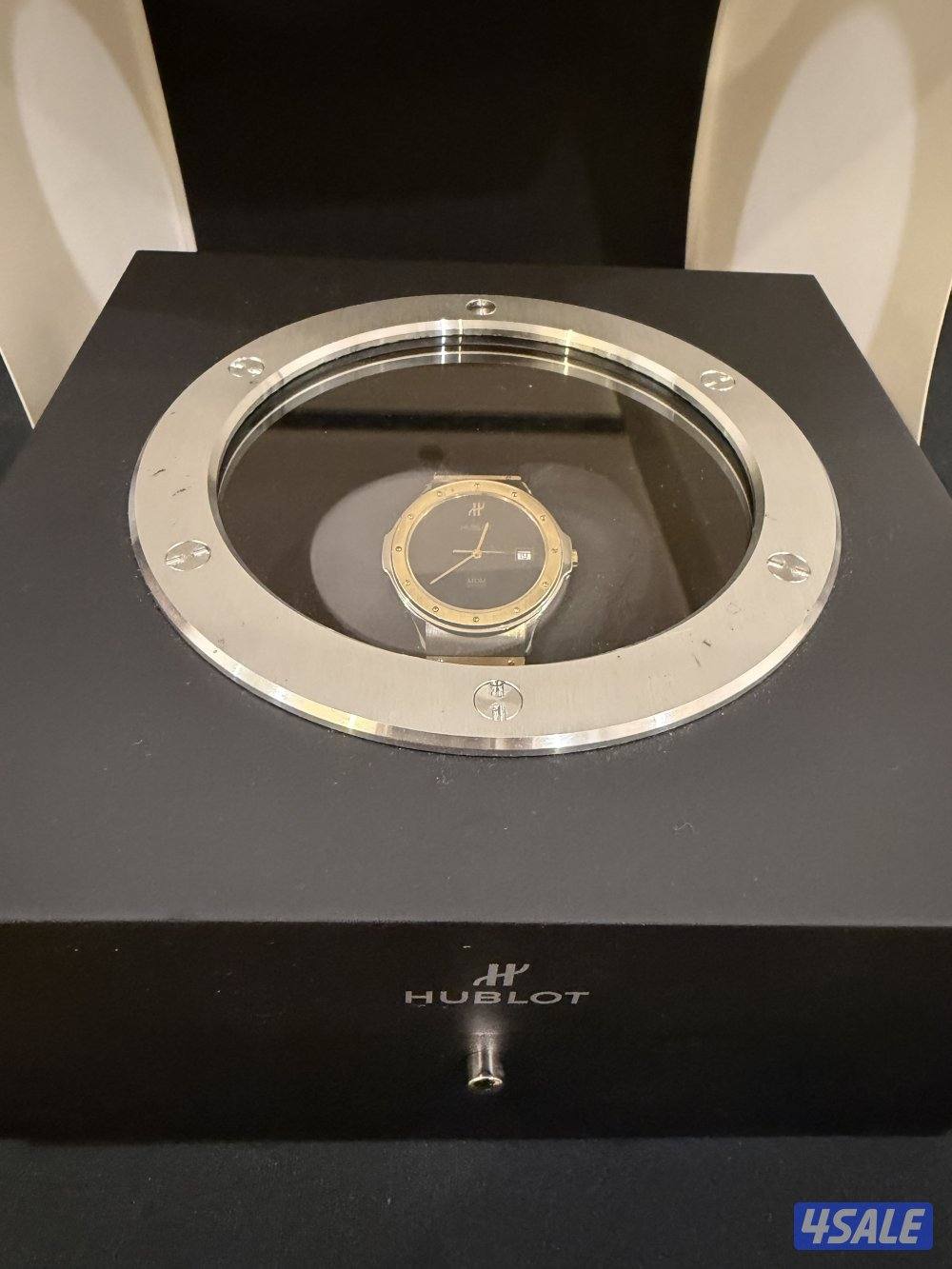 HUBLOT MDM 36” unisex steel & gold1